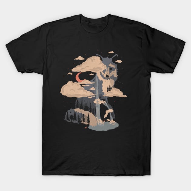 At the Foot of Fox Mountain... T-Shirt by NDTank